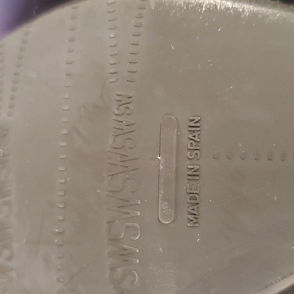 STUART WEITZMAN midlogic suede square toe pumps (sz 5.5M) - Picture 8 of 8